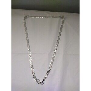 COPY - Silver Plated 22" Figaro Chain 4mm